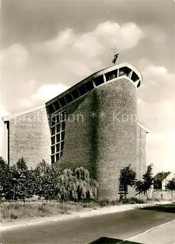 AK / Ansichtskarte Wesel_Rhein Kirche zu den Heiligen Engeln Wesel Rhein