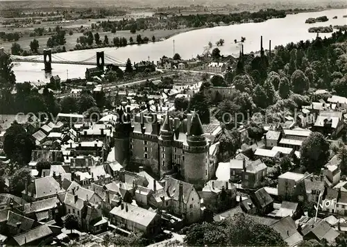 AK / Ansichtskarte Langeais Fliegeraufnahme Chateaux de la Loire Langeais