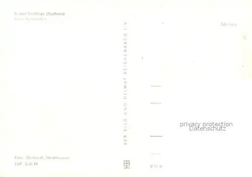 AK / Ansichtskarte Suelzhayn Haus Sonnenfels Suelzhayn