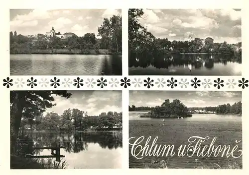 AK / Ansichtskarte Chlum_u_Trebone Seepartien Chlum_u_Trebone