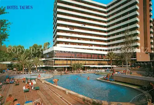 AK / Ansichtskarte Playa_de_Palma_Mallorca Hotel Taurus Playa_de_Palma_Mallorca