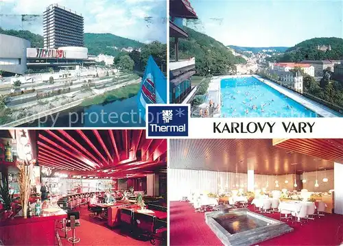 AK / Ansichtskarte Karlovy_Vary Sanatorium Thermal Karlovy Vary