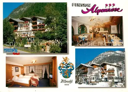 AK / Ansichtskarte Pertisau_Achensee Pension Alpenrose Pertisau Achensee