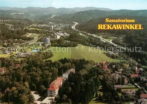 AK / Ansichtskarte Rekawinkel Fliegeraufnahme Sanatorium Rekawinkel