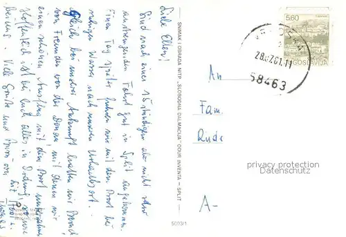 AK / Ansichtskarte Vrboska  Vrboska