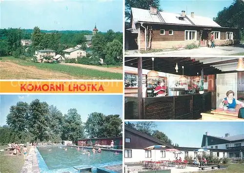 AK / Ansichtskarte Komorni_Lhotka Sauna Restaurace Godula 