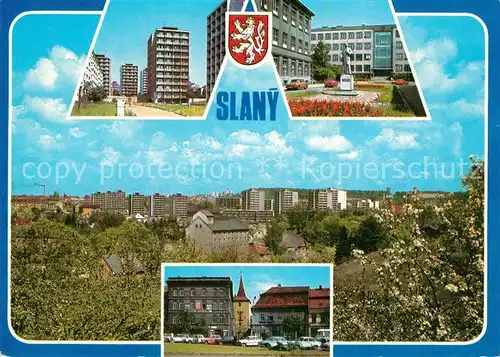 AK / Ansichtskarte Slany Gottwaldovo namesti  Slany