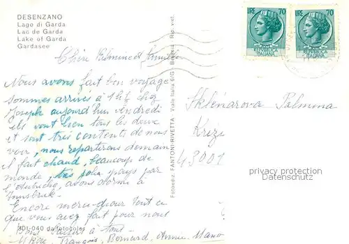 AK / Ansichtskarte Desenzano  Desenzano