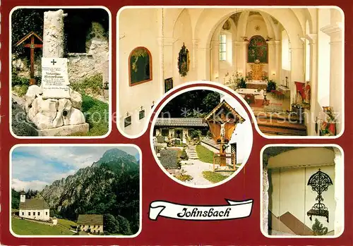 AK / Ansichtskarte Johnsbach_Steiermark Roem kath. Pfarramt  Johnsbach_Steiermark