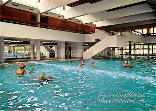 AK / Ansichtskarte Bad_Schallerbach Thermalhallenbad Bad_Schallerbach