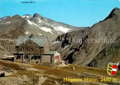 AK / Ansichtskarte Hagenerhuette Ankogel  Hagenerhuette