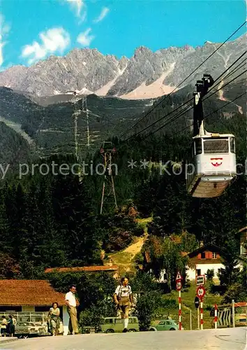 AK / Ansichtskarte Innsbruck Luftsteilbahn Talstation Nordkette Innsbruck