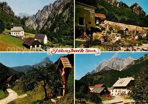 AK / Ansichtskarte Johnsbach_Steiermark Bergsteigerfriedhof Kolblkreuz Reichenstein  Johnsbach_Steiermark
