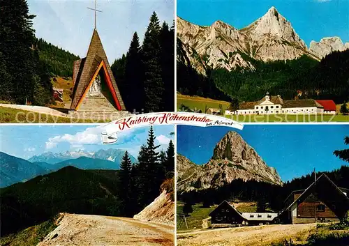 AK / Ansichtskarte Admont_Steiermark Admont Kaibling Hoehenstrasse Bergkapelle Stiftstaverne Zur Nagelschmiede Admont_Steiermark