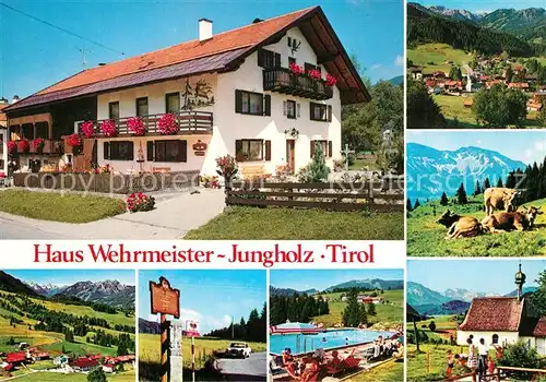 AK / Ansichtskarte Jungholz_Tirol Haus Wehrmeister Jungholz Tirol
