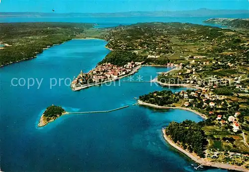 AK / Ansichtskarte Rab_Croatia Fliegeraufnahme Rab_Croatia