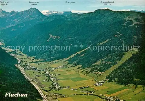 AK / Ansichtskarte Flachau Fliegeraufnahme Draugstein Griessenkareck Flachau