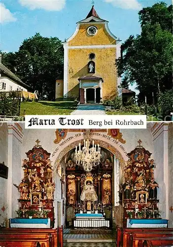AK / Ansichtskarte Berg_Rohrbach Wallfahrtskirche Maria Trost Berg Rohrbach