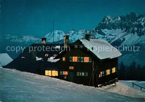 AK / Ansichtskarte Schladmingerhuette Dachstein Ennstal Schladmingerhuette