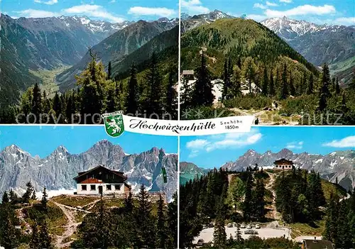 AK / Ansichtskarte Hochwurzenhuette Hochgolling Hohe Dachstein Steirische Kalkspitze Hochwurzenhuette