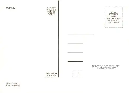 AK / Ansichtskarte Sokolov  Sokolov