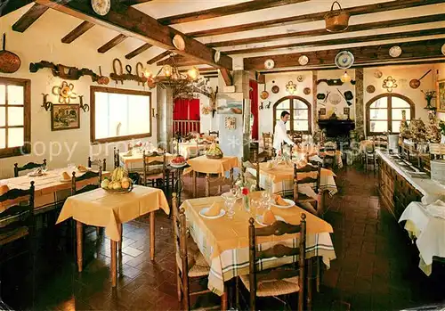 AK / Ansichtskarte Tossa_de_Mar Restaurant Bar Sa Vila Vella Tossa_de_Mar