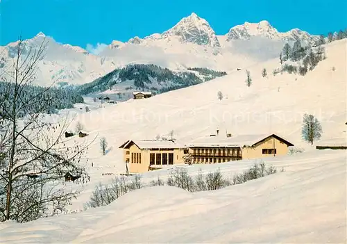 AK / Ansichtskarte Hintermoos_Pinzgau Bundessportschule  Hintermoos Pinzgau