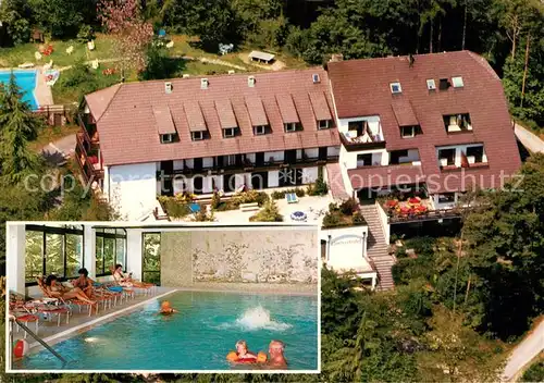 AK / Ansichtskarte Eppan_Suedtirol Pension Lambrechtshof Schwimmbad Eppan Suedtirol