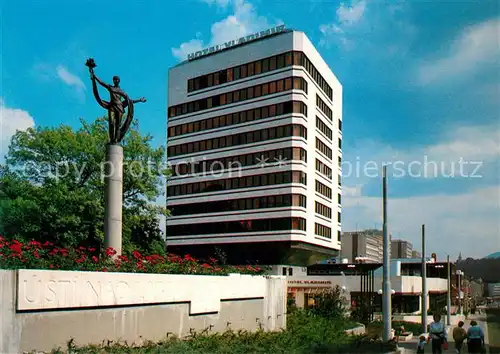 AK / Ansichtskarte Usti_nad_Labem Hotel Vladimier Usti_nad_Labem