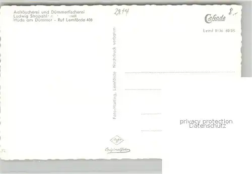 AK / Ansichtskarte Segelboote Duemmer  Segelboote