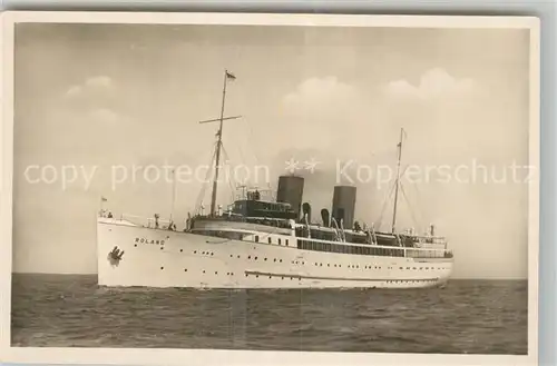 AK / Ansichtskarte Dampfer_Oceanliner Roland Norddeutscher Lloyd Bremen Dampfer Oceanliner
