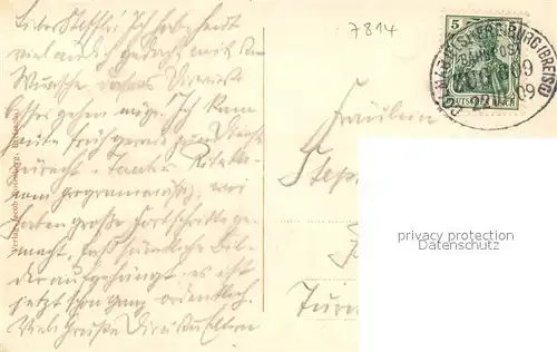 AK / Ansichtskarte Breisach_Rhein Schiffbruecke Blick zum Muenster Breisach Rhein