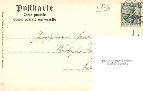 AK / Ansichtskarte Konstanz_Bodensee Schnetztor Zeichnung Kuenstlerkarte Konstanz_Bodensee