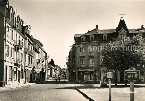 AK / Ansichtskarte Cernay_Elsass Rue Poincare Cernay Elsass