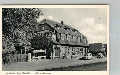 AK / Ansichtskarte Stelle_Hannover Gasthaus Zum Maikaefer Stelle_Hannover