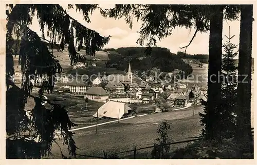 AK / Ansichtskarte Schonach_Schwarzwald Panorama Schonach Schwarzwald