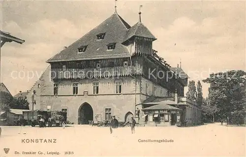 AK / Ansichtskarte Konstanz_Bodensee Conciliumsgeb&#228;ude Konstanz_Bodensee