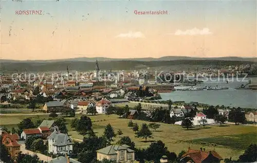 AK / Ansichtskarte Konstanz_Bodensee Panorama Konstanz_Bodensee