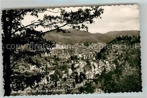 AK / Ansichtskarte Hornberg_Schwarzwald Panorama Hornberg Schwarzwald