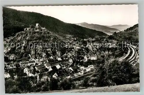 AK / Ansichtskarte Hornberg_Schwarzwald Panorama Hornberg Schwarzwald