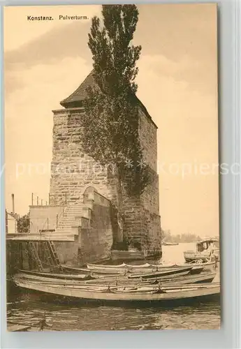 AK / Ansichtskarte Konstanz_Bodensee Pulverturm Konstanz_Bodensee