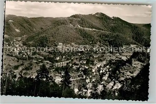 AK / Ansichtskarte Hornberg_Schwarzwald Panorama Hornberg Schwarzwald