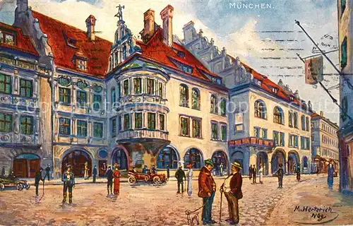 AK / Ansichtskarte Muenchen Kgl Hofbraeuhaus Muenchen