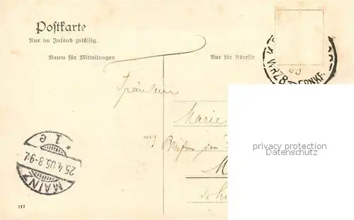 AK / Ansichtskarte Muenchen Neues National Museum Muenchen