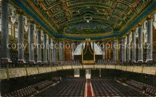 AK / Ansichtskarte Wiesbaden Neues Kurhaus Grosser Concertsaal Wiesbaden