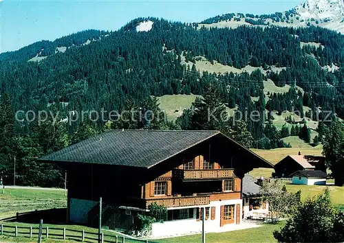 AK / Ansichtskarte Gsteig Grellinger Ferienheim Gsteig