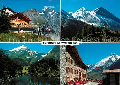 AK / Ansichtskarte Kandersteg_BE Sunnbuehl Schwarenbach Gemmipas  Kandersteg_BE