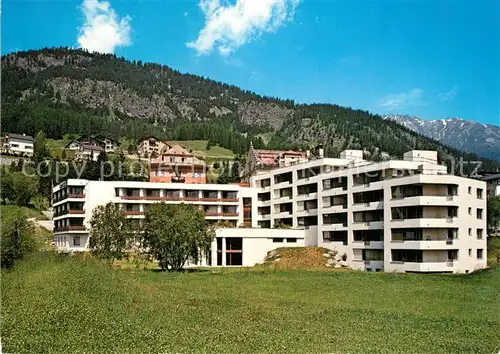 AK / Ansichtskarte Samedan Hotel Quadratscha Familie Tgetgel Samedan