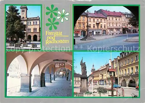AK / Ansichtskarte Frenstat_pod_Radhostem Ortspartien Arkaden Frenstat_pod_Radhostem