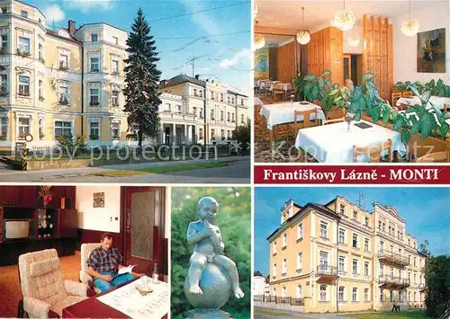 AK / Ansichtskarte Frantiskovy_Lazne Kurhotel Monti Frantiskovy_Lazne
